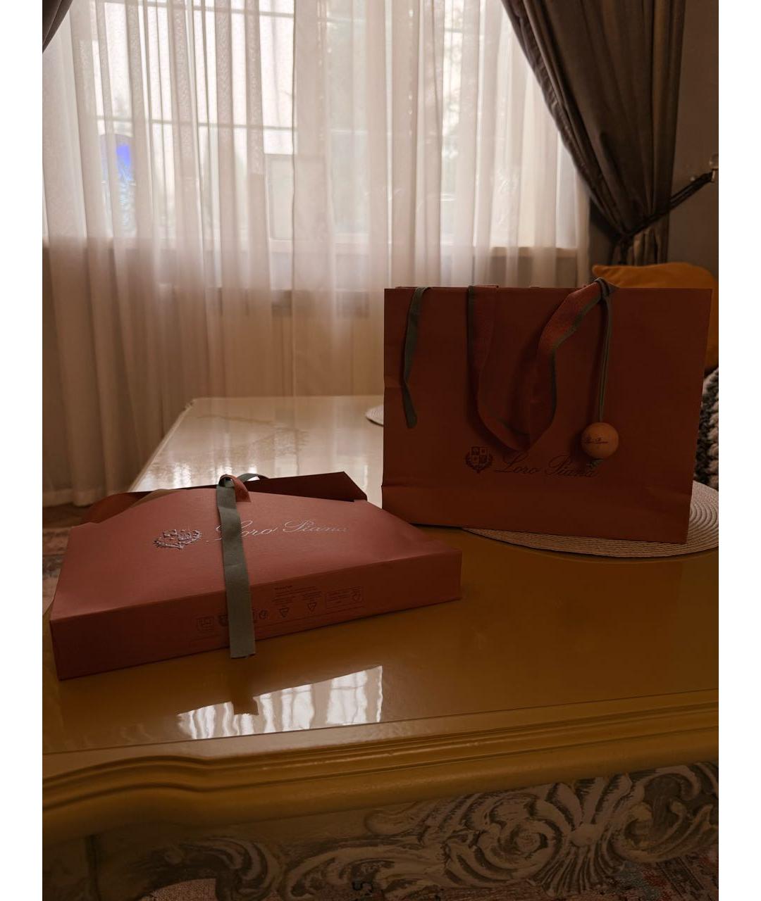 LORO PIANA Коричневая синтетическая кепка/бейсболка, фото 5