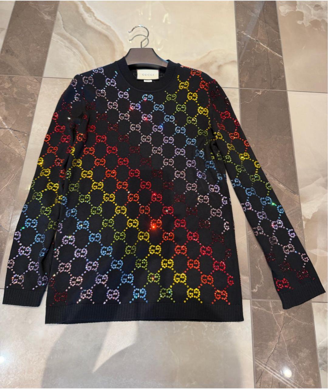 GUCCI Мульти джемпер / свитер, фото 3