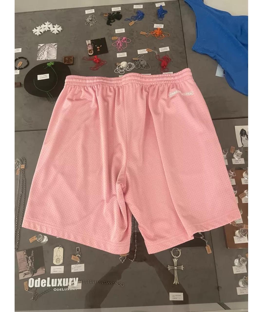 CHROME HEARTS Розовые шорты, фото 2