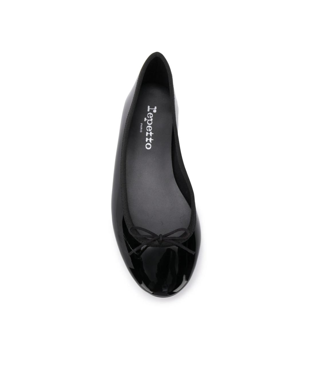 REPETTO Черные кожаные балетки, фото 2