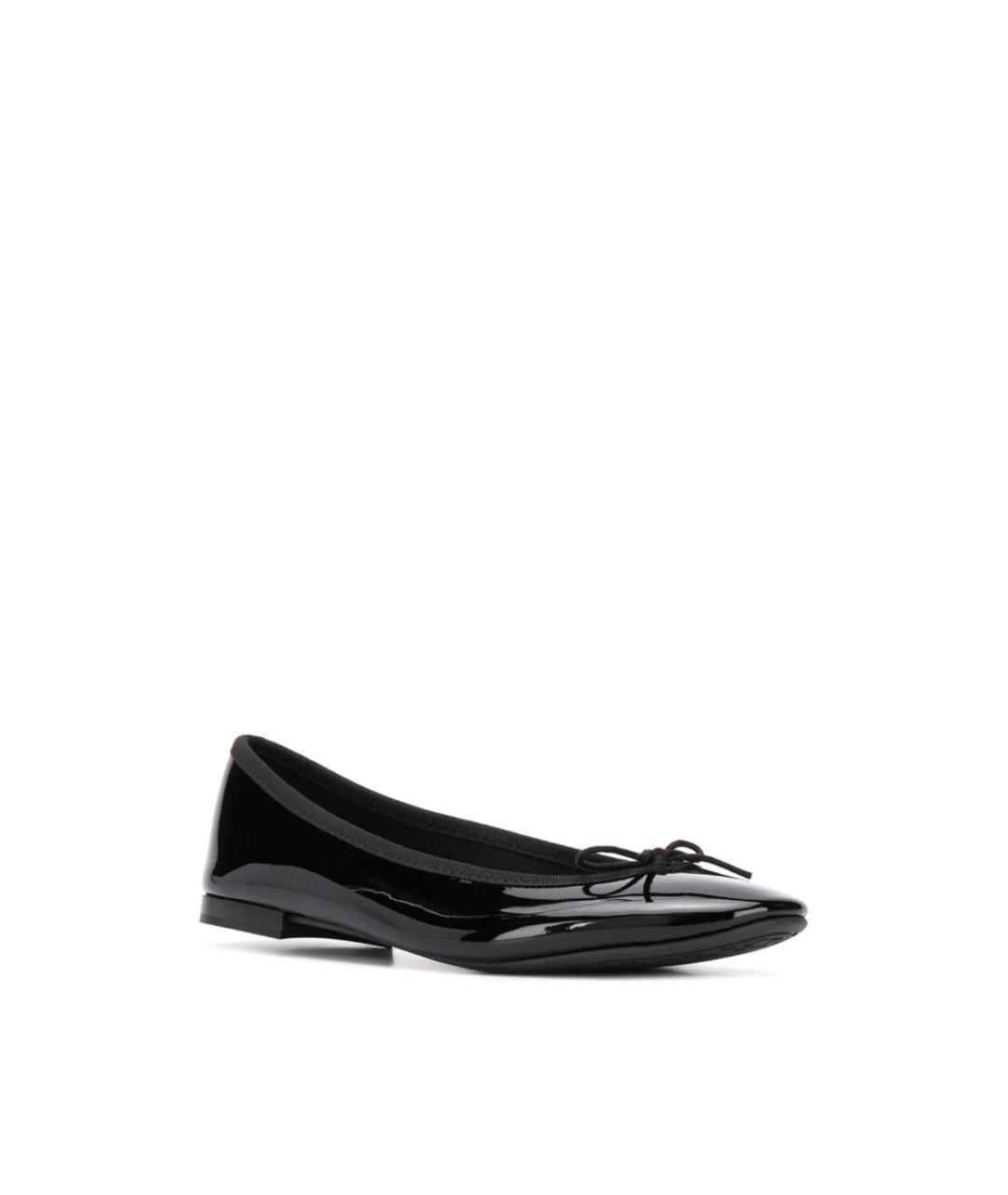 REPETTO Черные кожаные балетки, фото 4