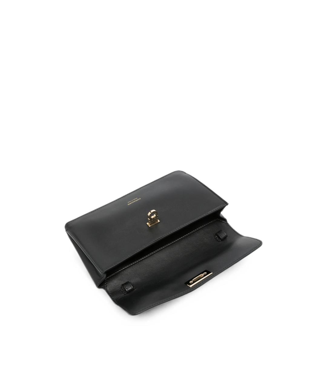 FERRAGAMO Черный кошелек, фото 3