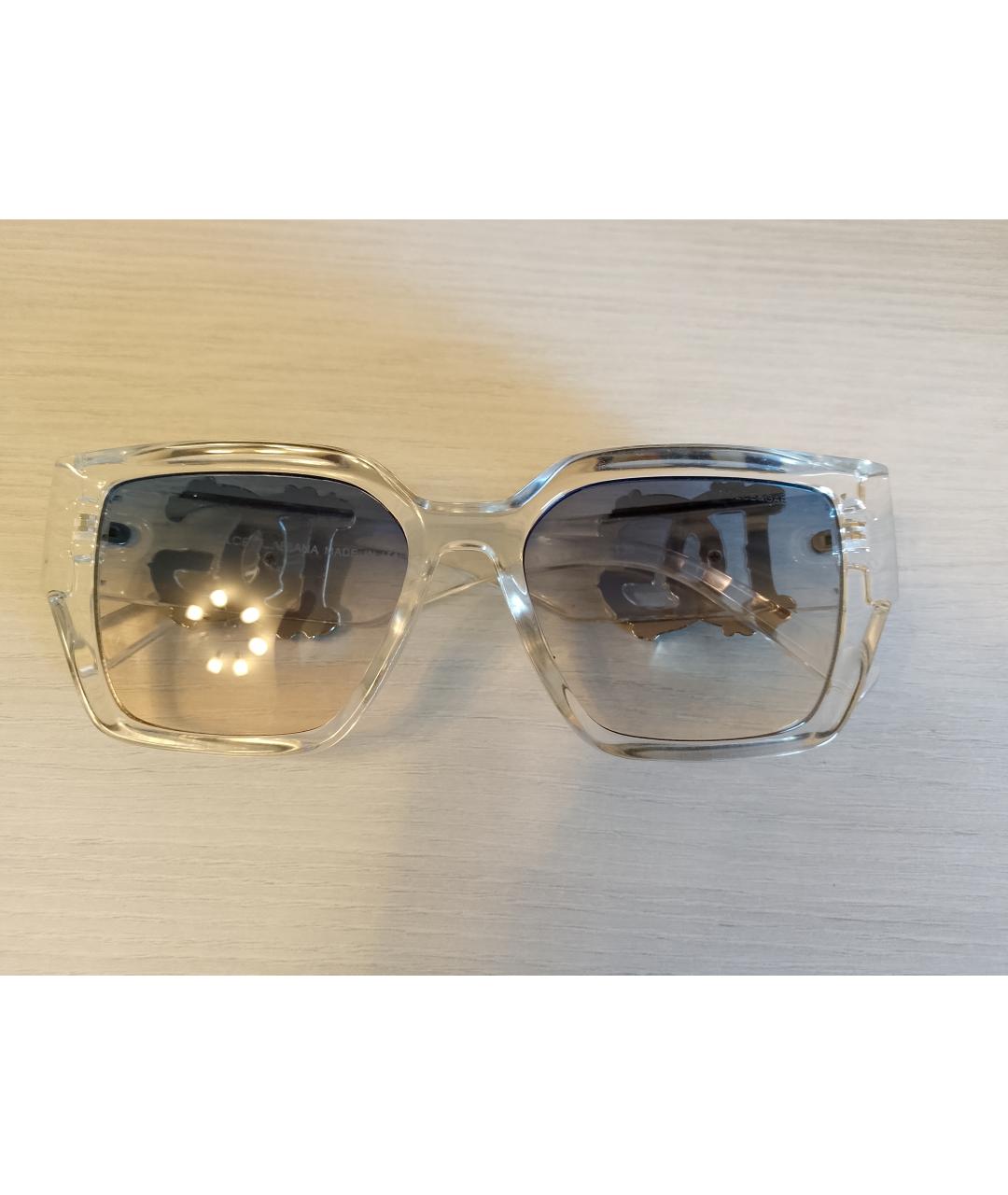 DOLCE&GABBANA Мульти пластиковые солнцезащитные очки, фото 4