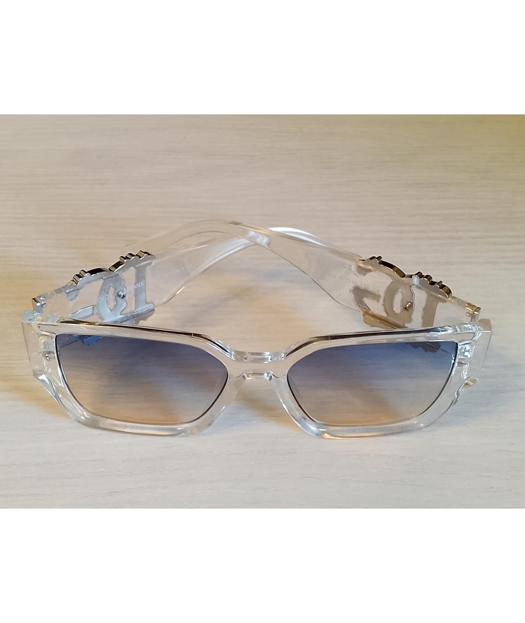 DOLCE&GABBANA Мульти пластиковые солнцезащитные очки, фото 8