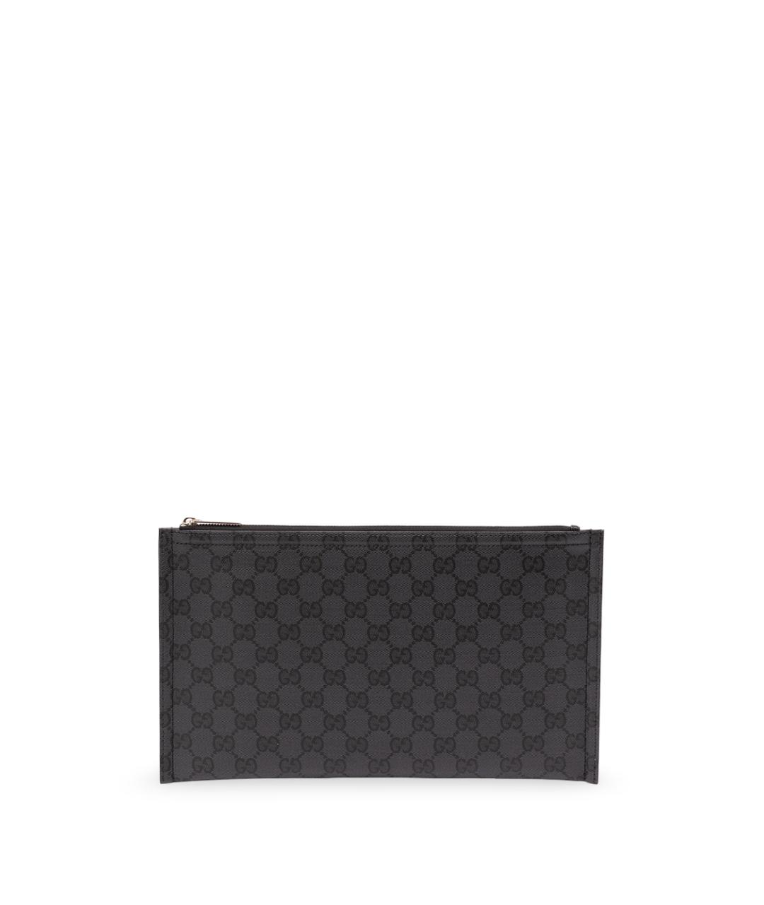 GUCCI Черная хлопковая папка для документов, фото 1