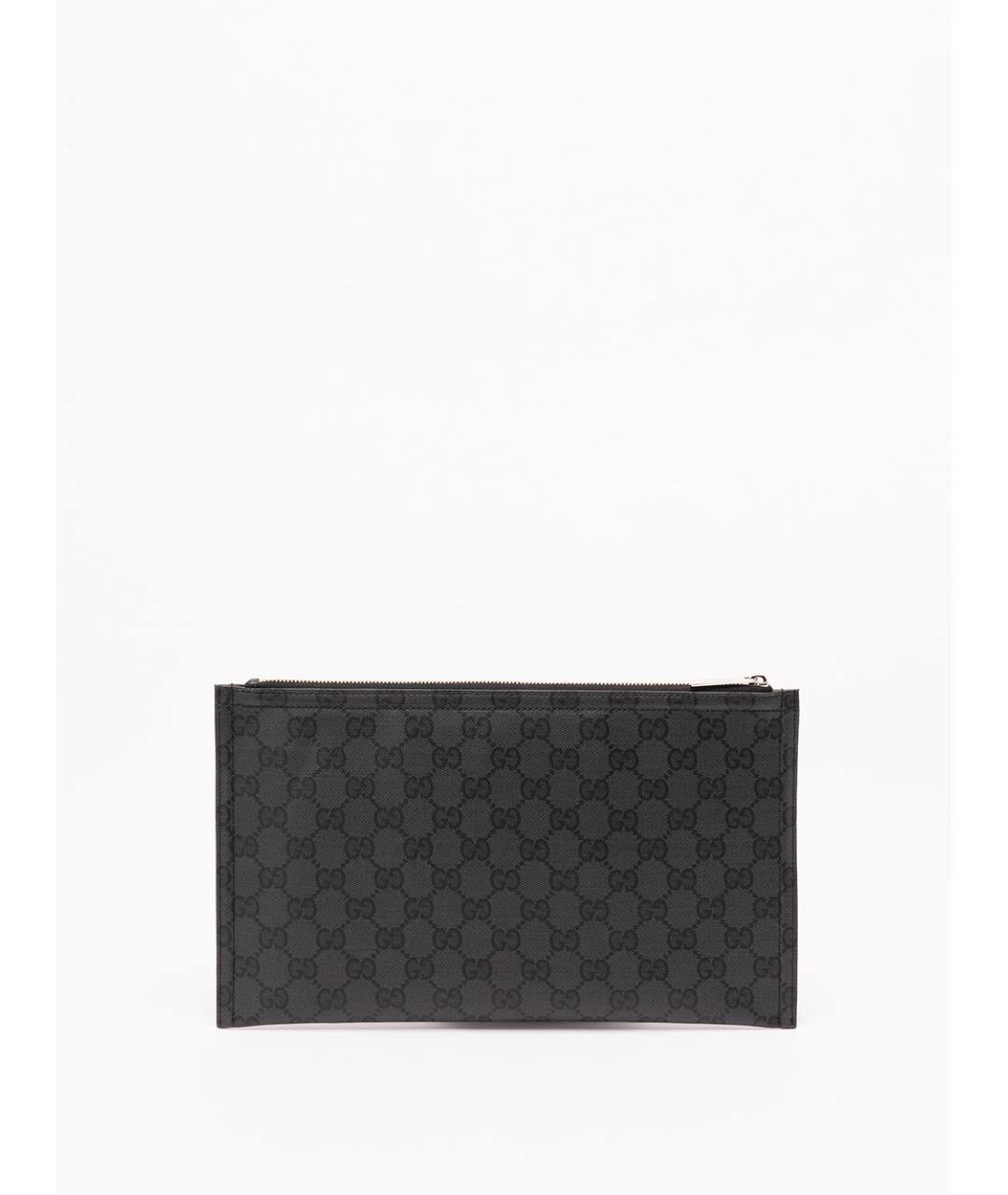 GUCCI Черная хлопковая папка для документов, фото 2
