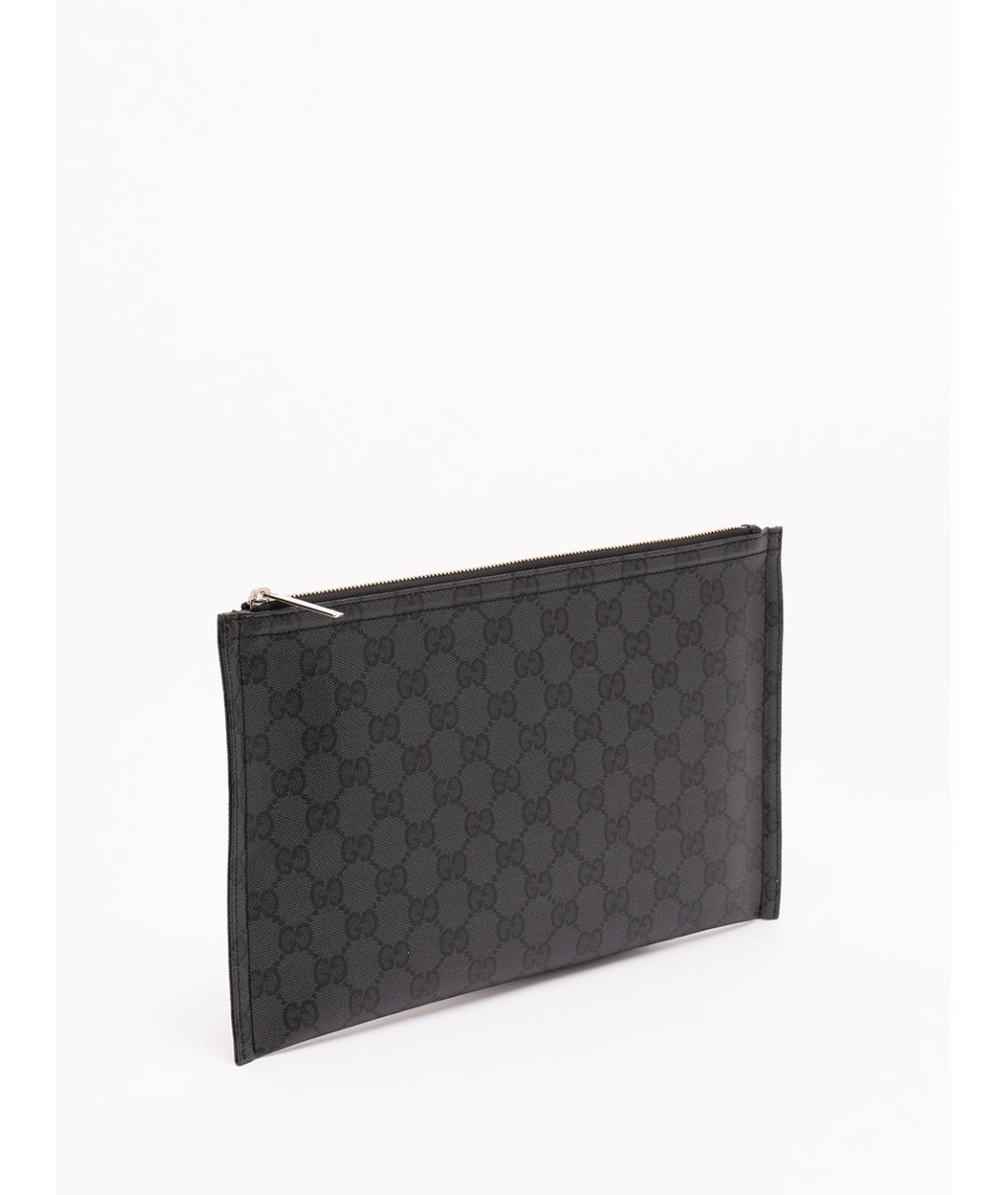 GUCCI Черная хлопковая папка для документов, фото 3