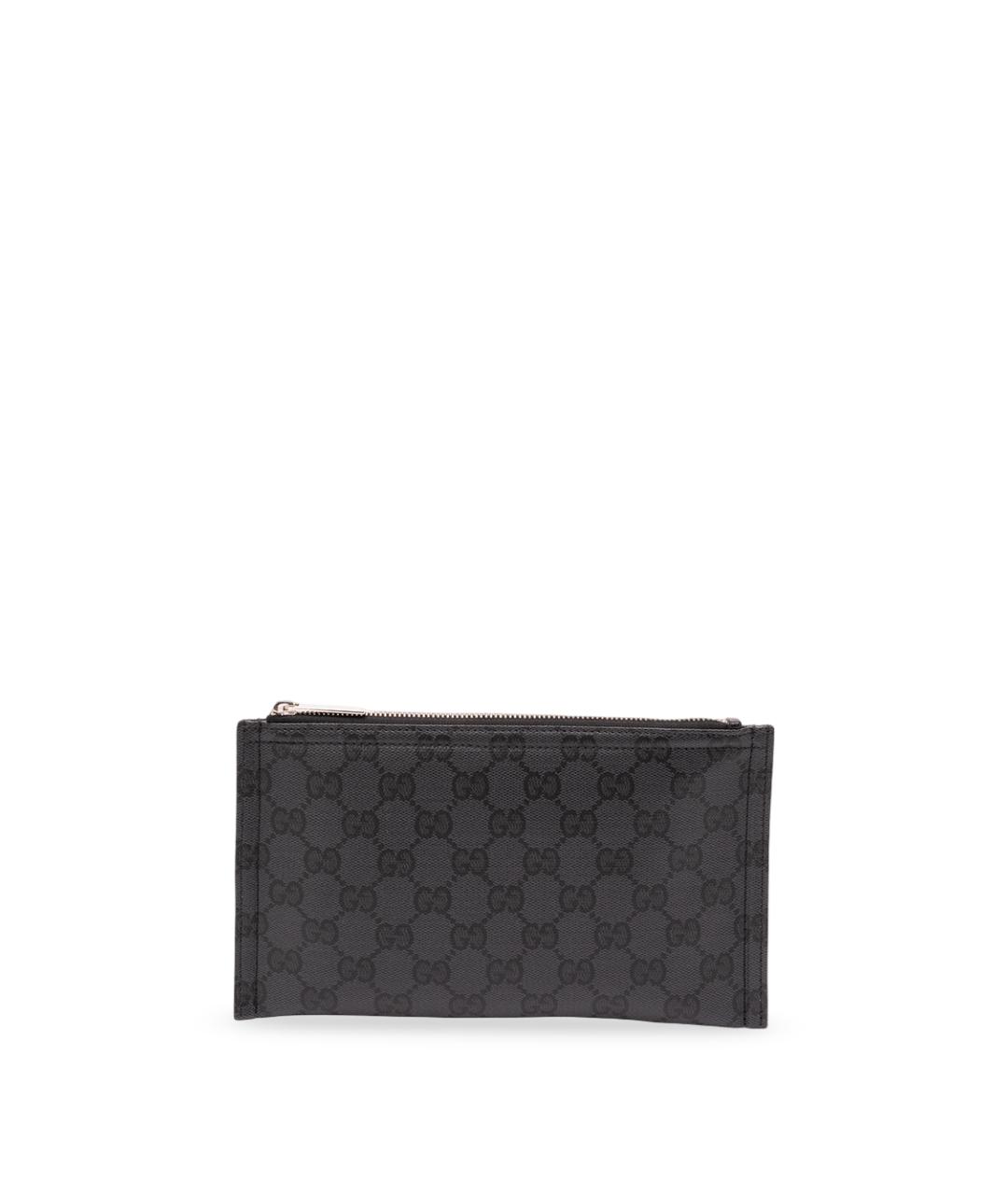 GUCCI Черная хлопковая папка для документов, фото 1