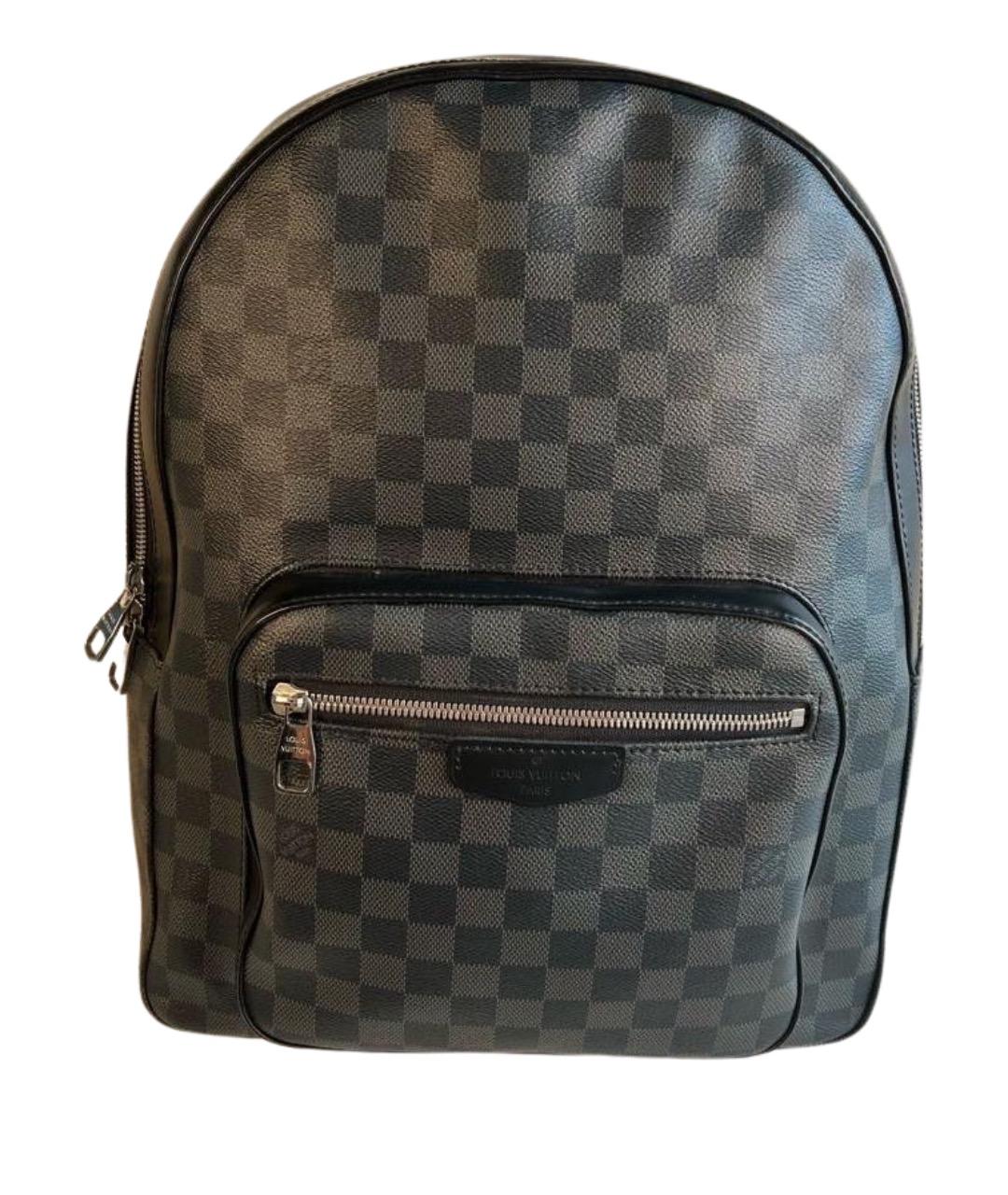 LOUIS VUITTON Антрацитовый рюкзак, фото 1