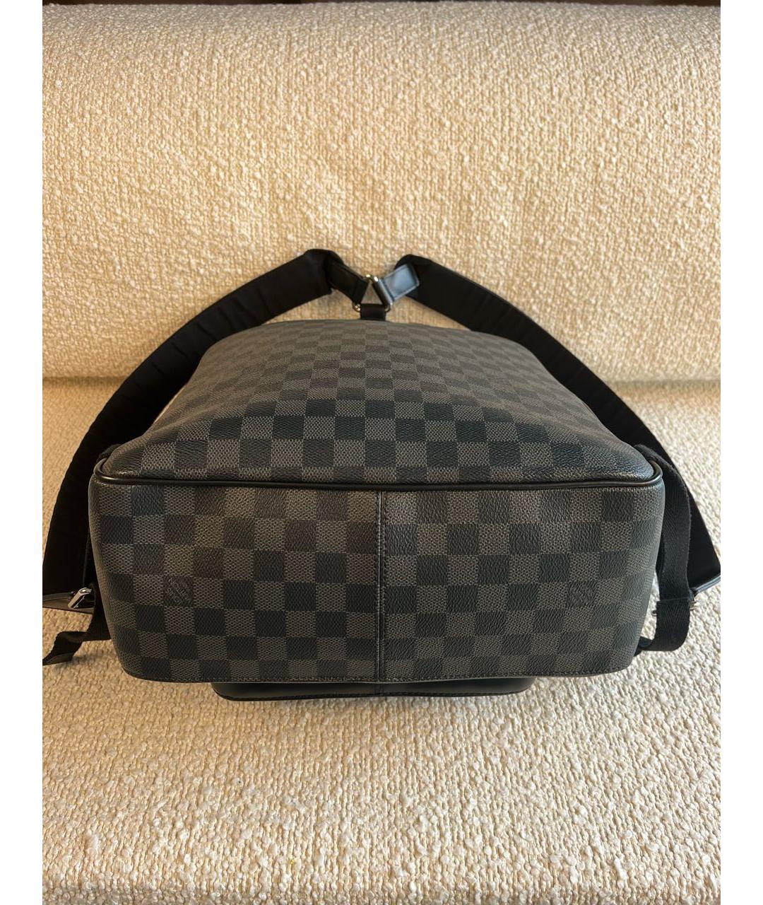 LOUIS VUITTON Антрацитовый рюкзак, фото 6