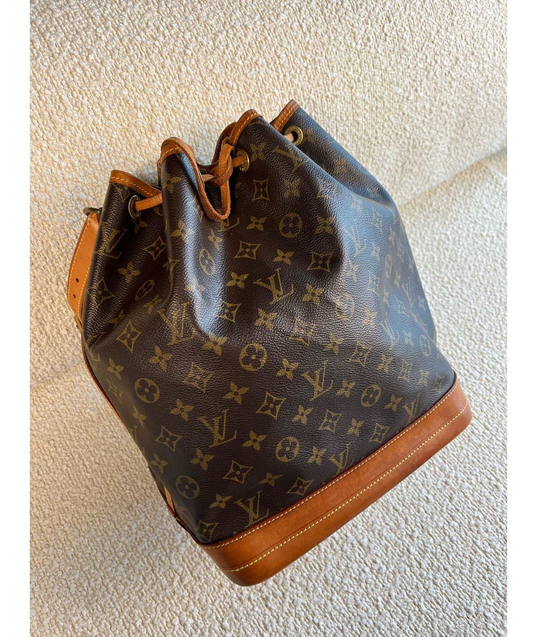 LOUIS VUITTON Коричневая сумка через плечо, фото 2