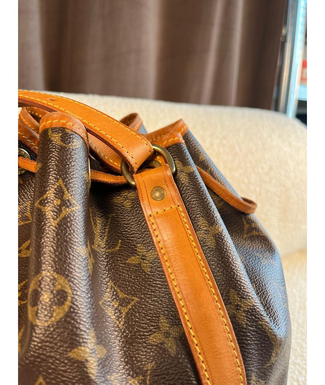 LOUIS VUITTON Коричневая сумка через плечо, фото 6