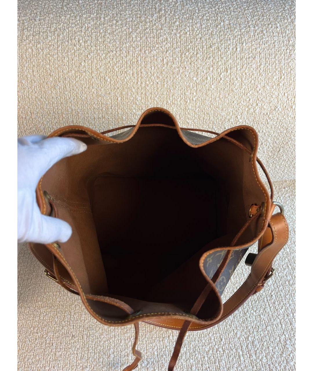 LOUIS VUITTON Коричневая сумка через плечо, фото 4