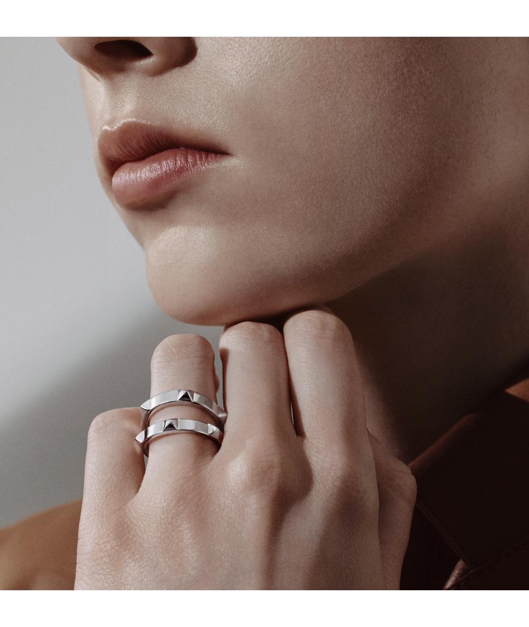 HERMES Серебряное серебряное кольцо, фото 2