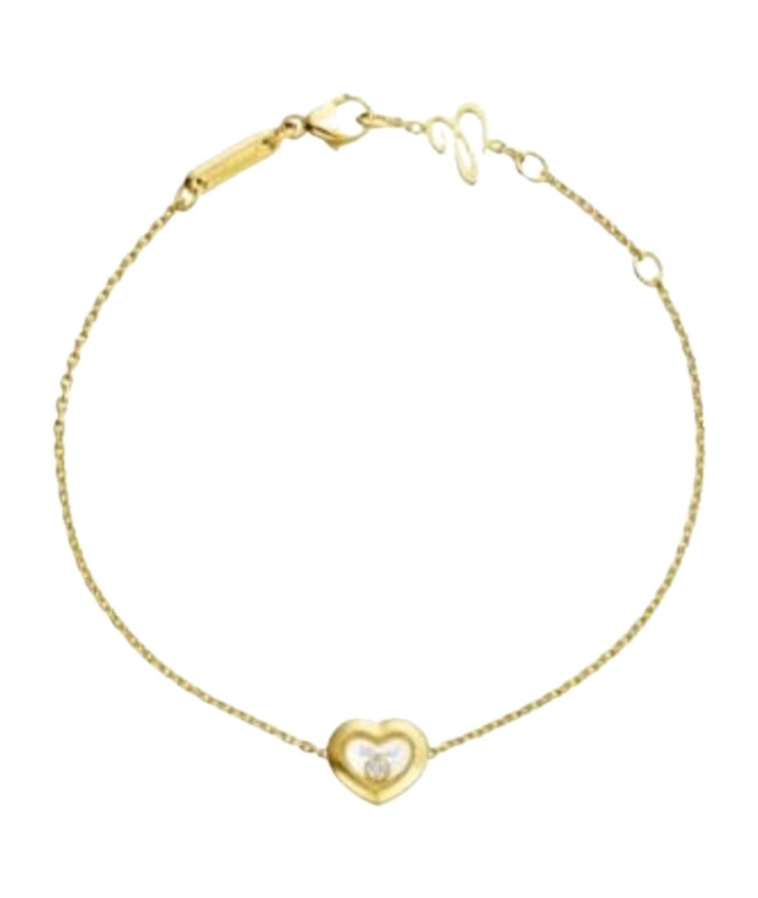 CHOPARD Золотой браслет из желтого золота, фото 1