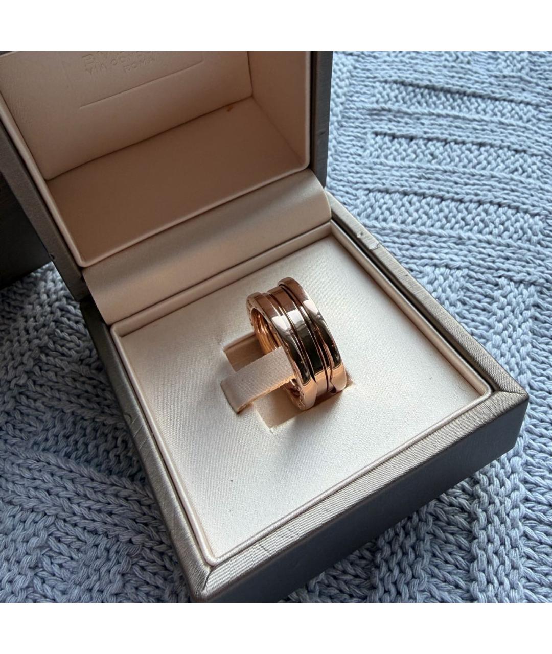 BVLGARI Золотое кольцо из розового золота, фото 3