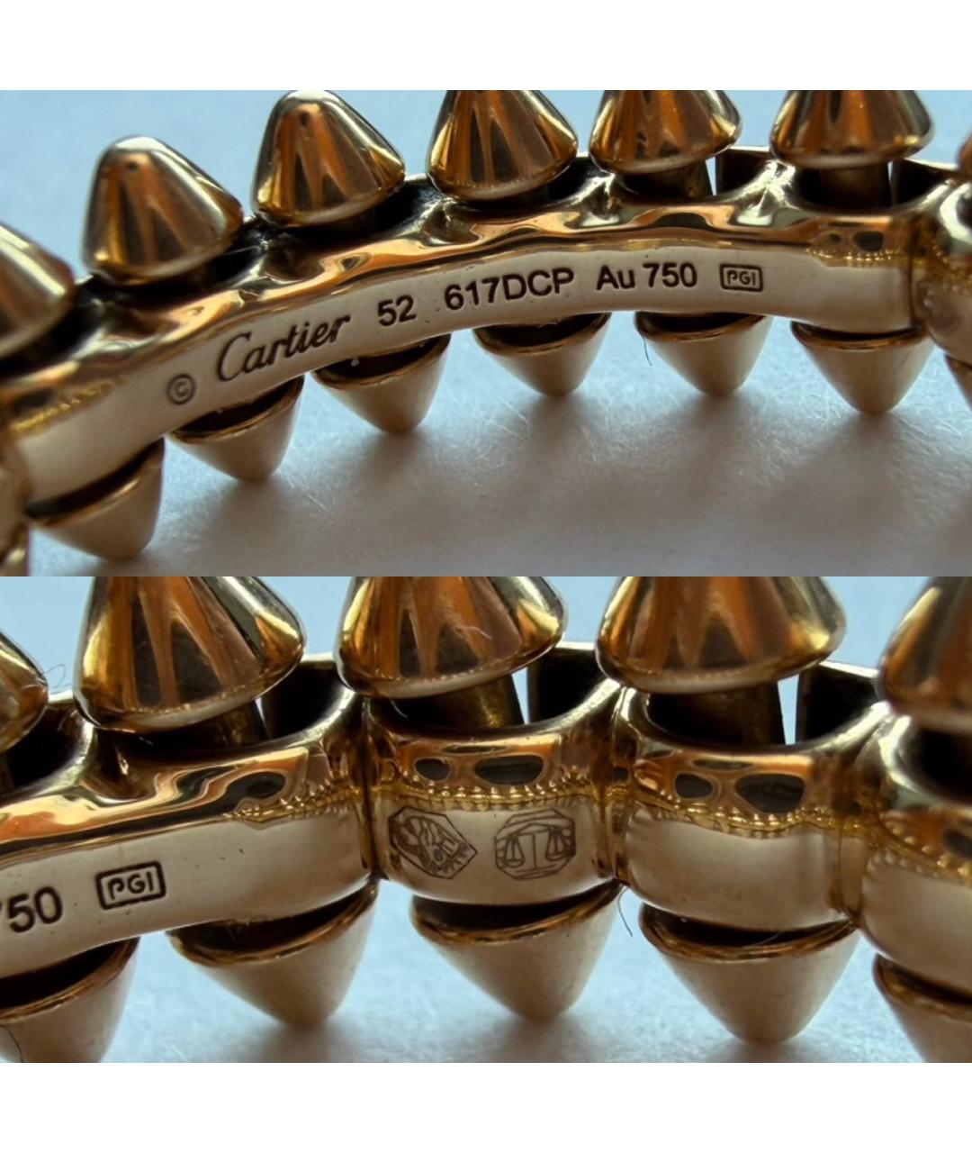 CARTIER Золотое кольцо из розового золота, фото 5