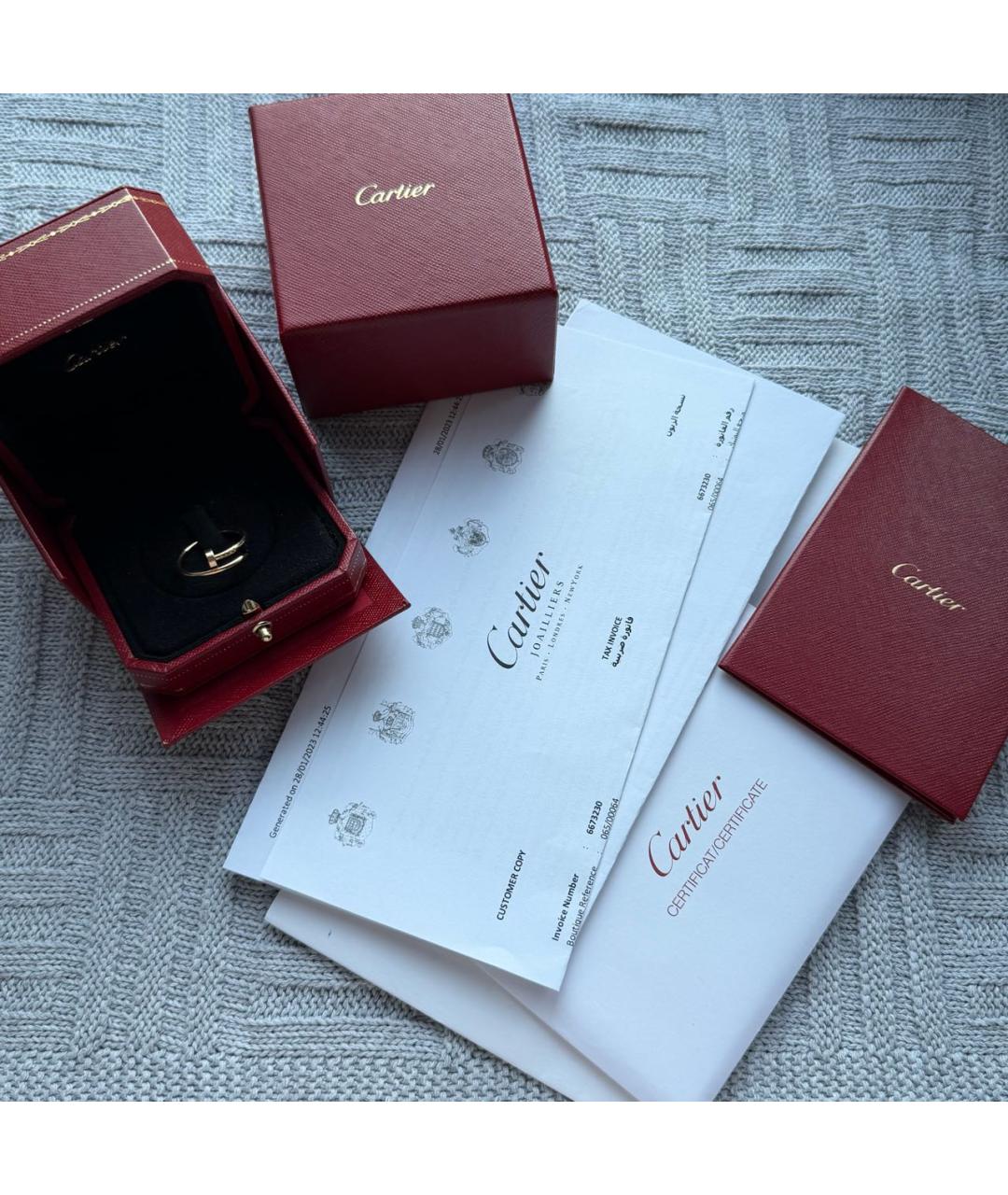 CARTIER Золотое кольцо из желтого золота, фото 2