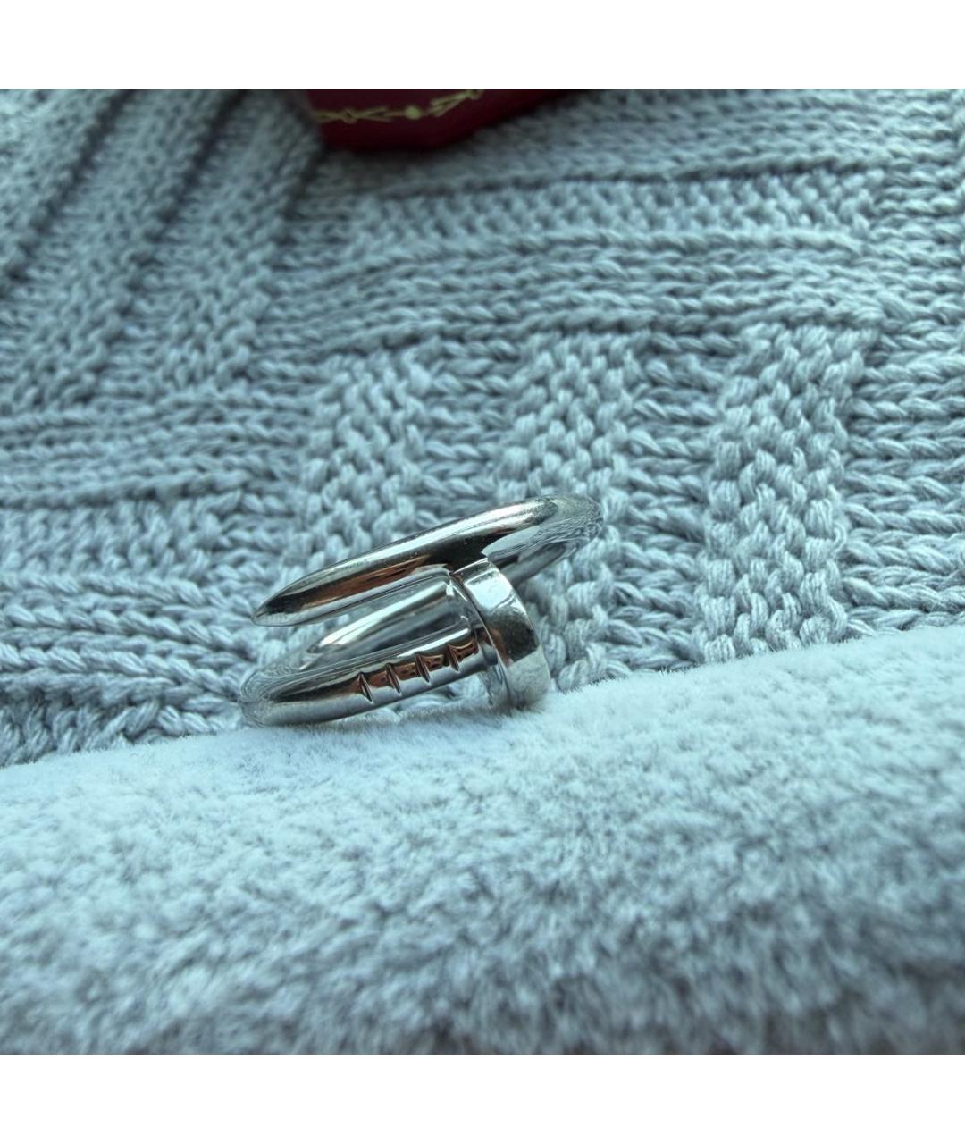 CARTIER Серое кольцо из белого золота, фото 8