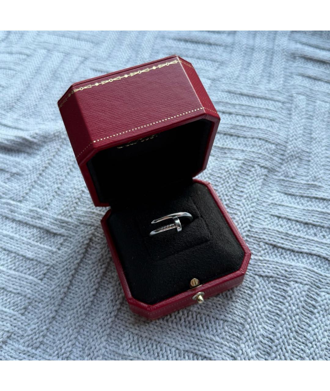 CARTIER Серое кольцо из белого золота, фото 2