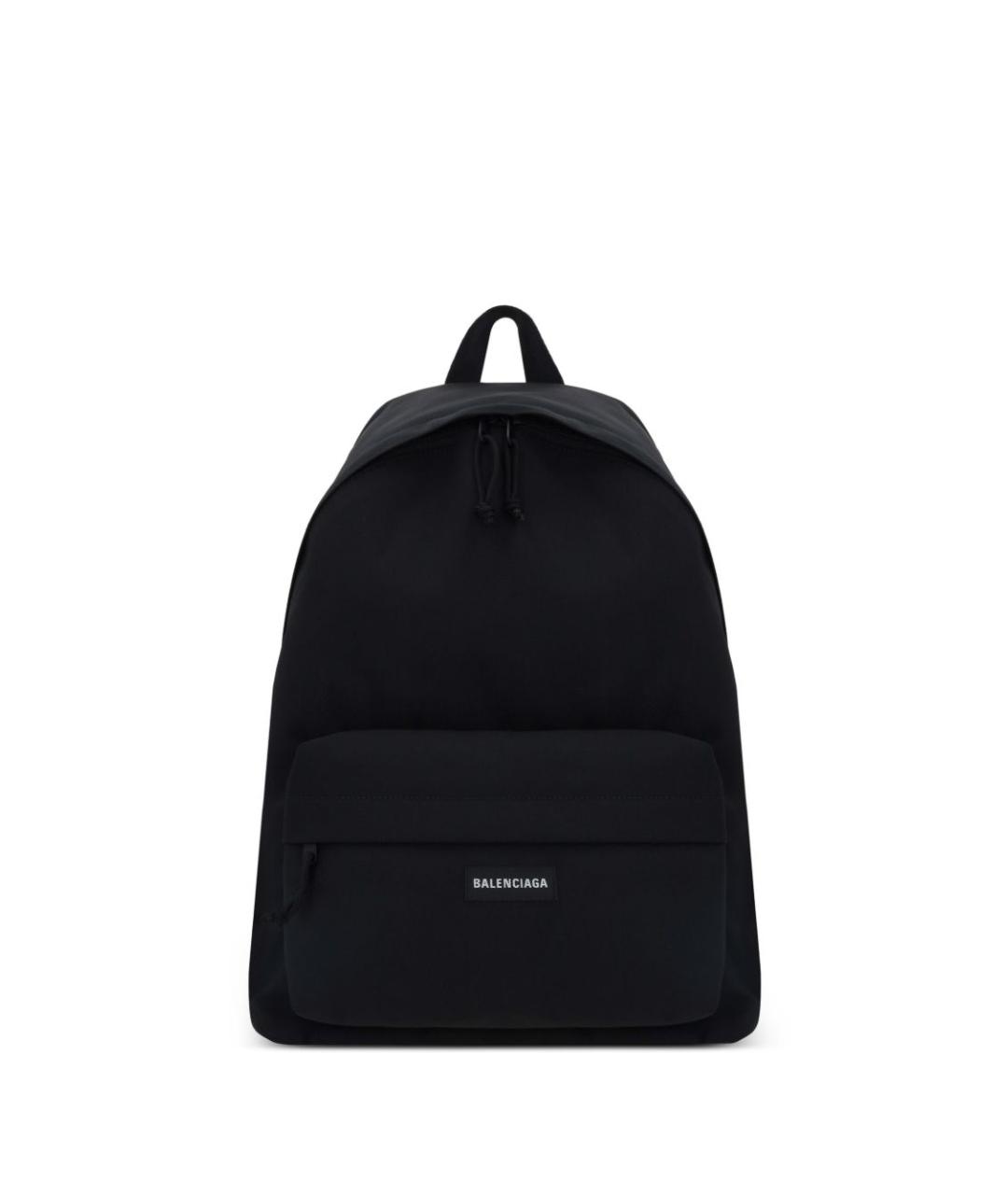 BALENCIAGA Черный синтетический рюкзак, фото 1