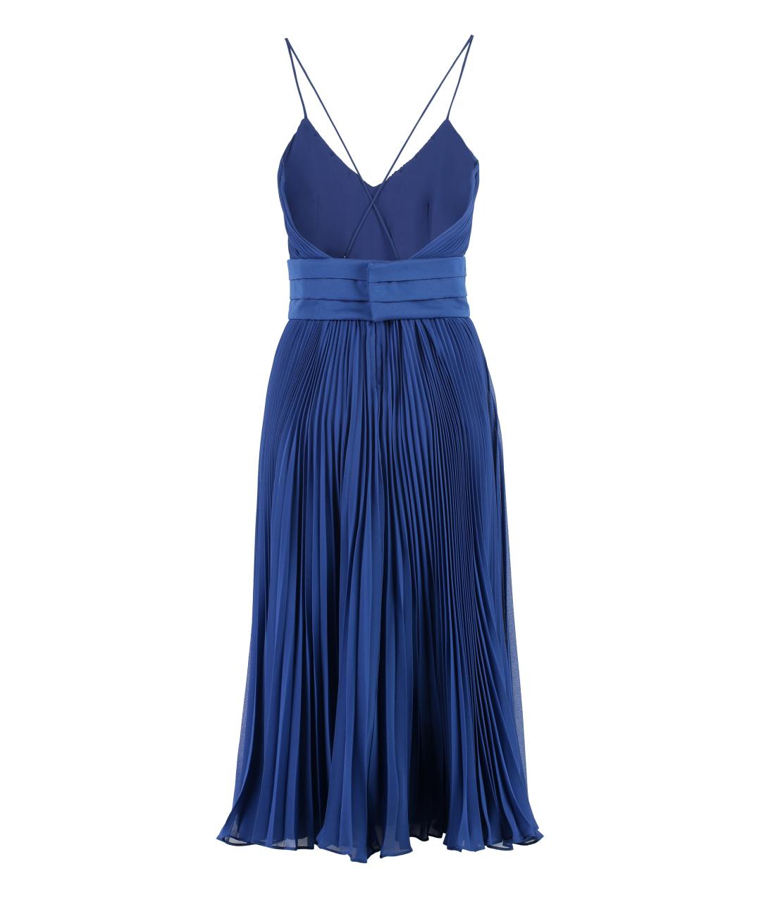 MAX MARA Синее повседневное платье, фото 2