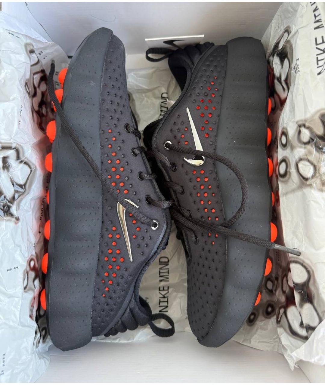 NIKE Черные низкие кроссовки / кеды, фото 5
