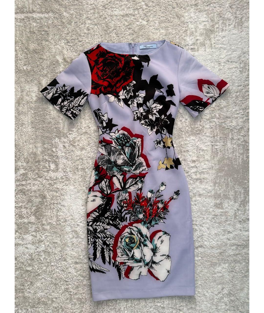 BLUMARINE Мульти повседневное платье, фото 4