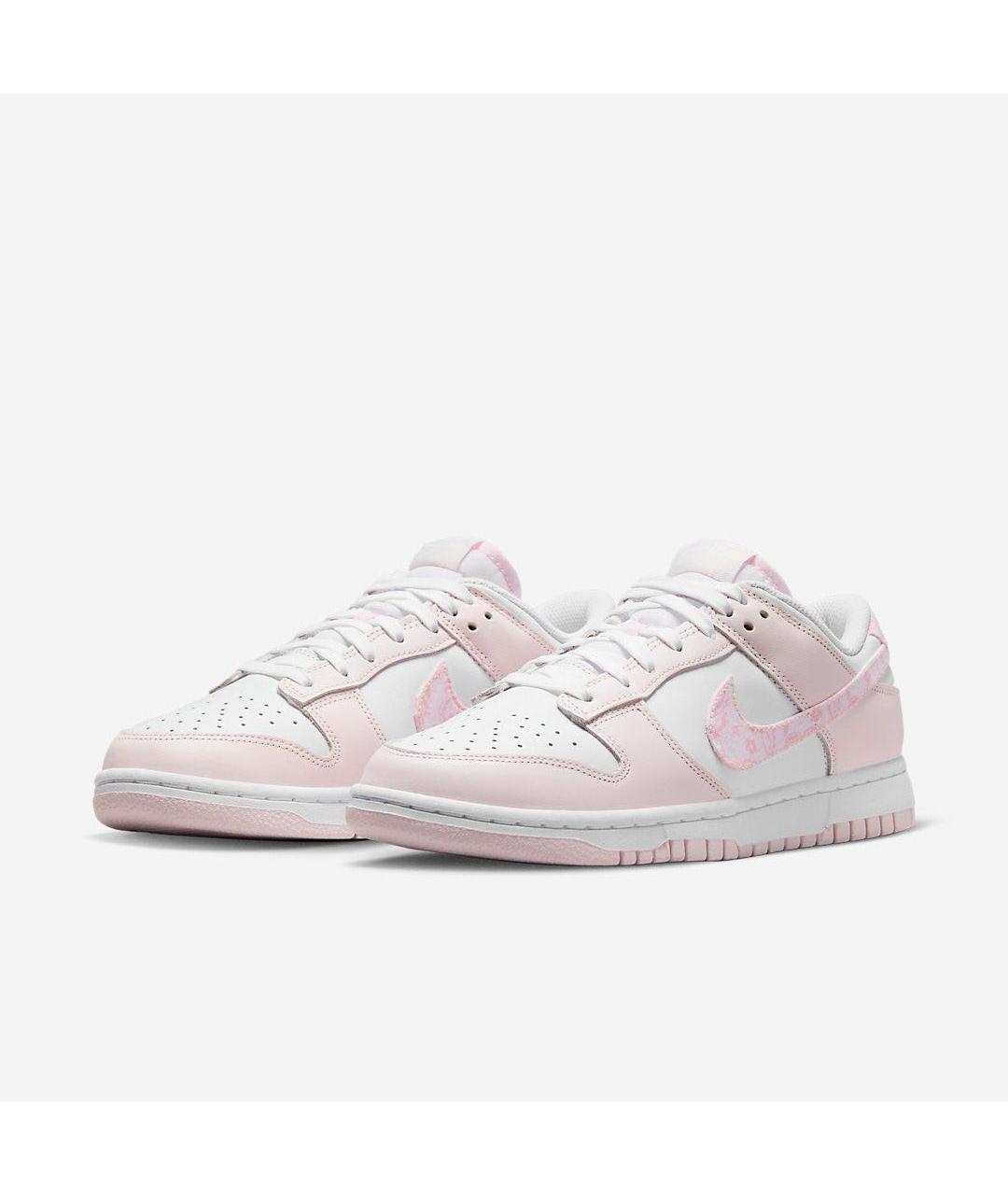 NIKE Розовые кожаные кроссовки, фото 2