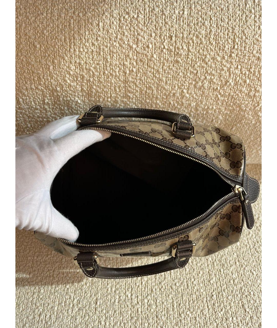 GUCCI Коричневая сумка тоут, фото 4