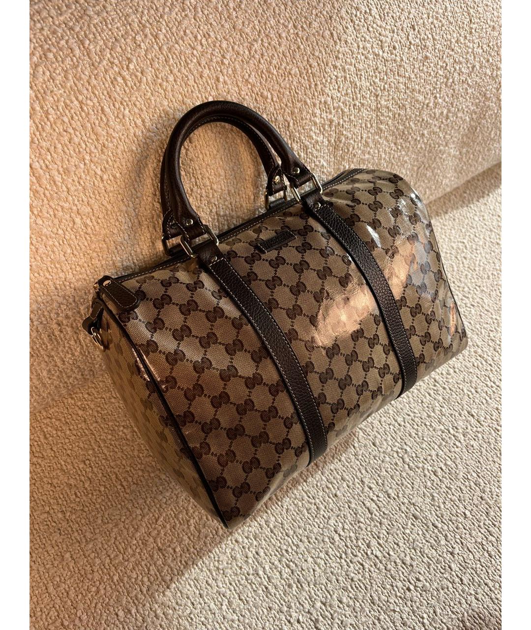 GUCCI Коричневая сумка тоут, фото 2