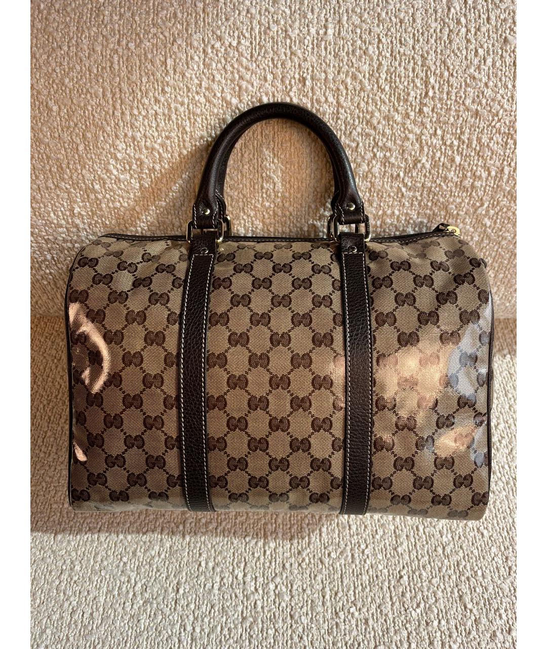 GUCCI Коричневая сумка тоут, фото 3