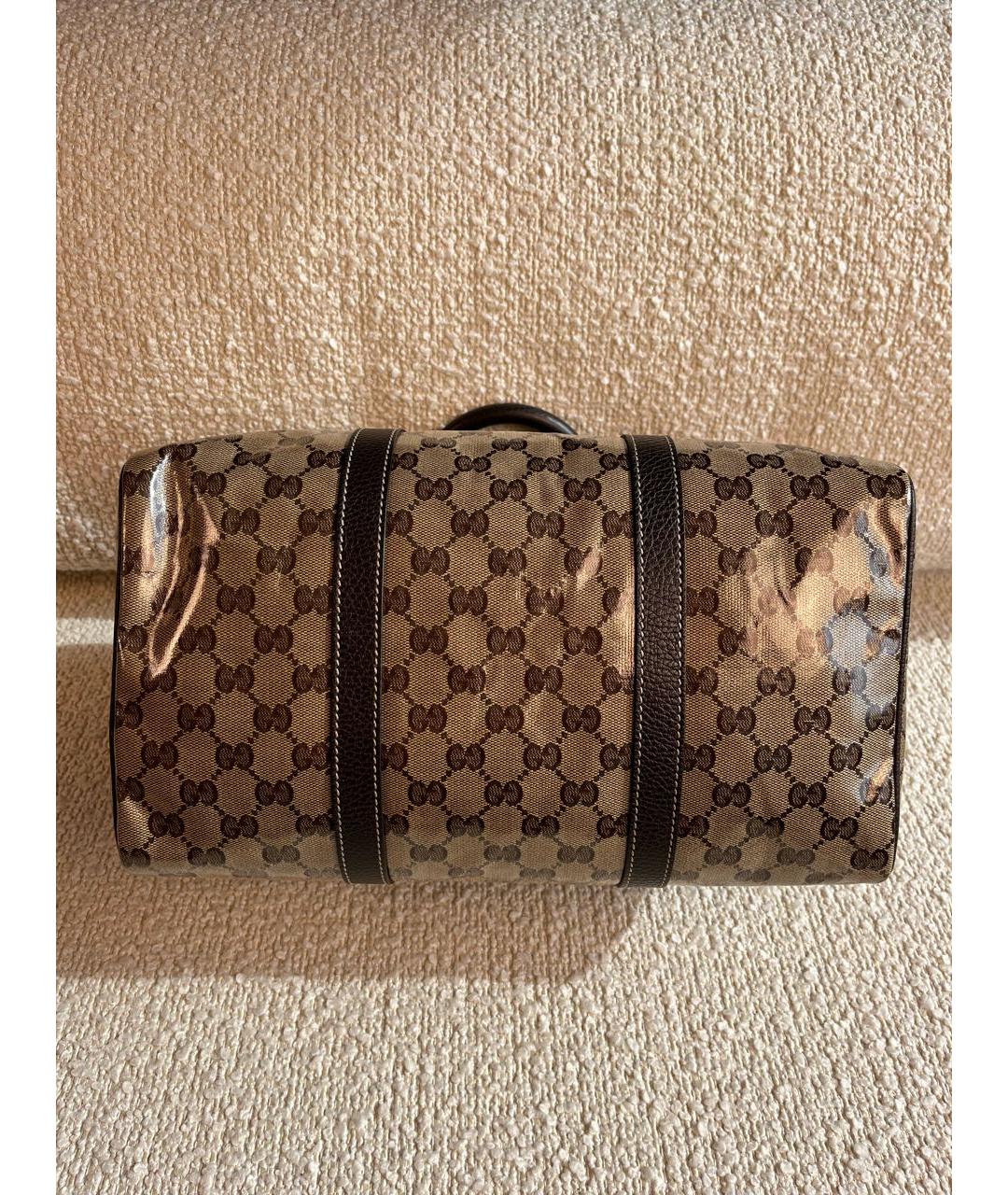 GUCCI Коричневая сумка тоут, фото 6
