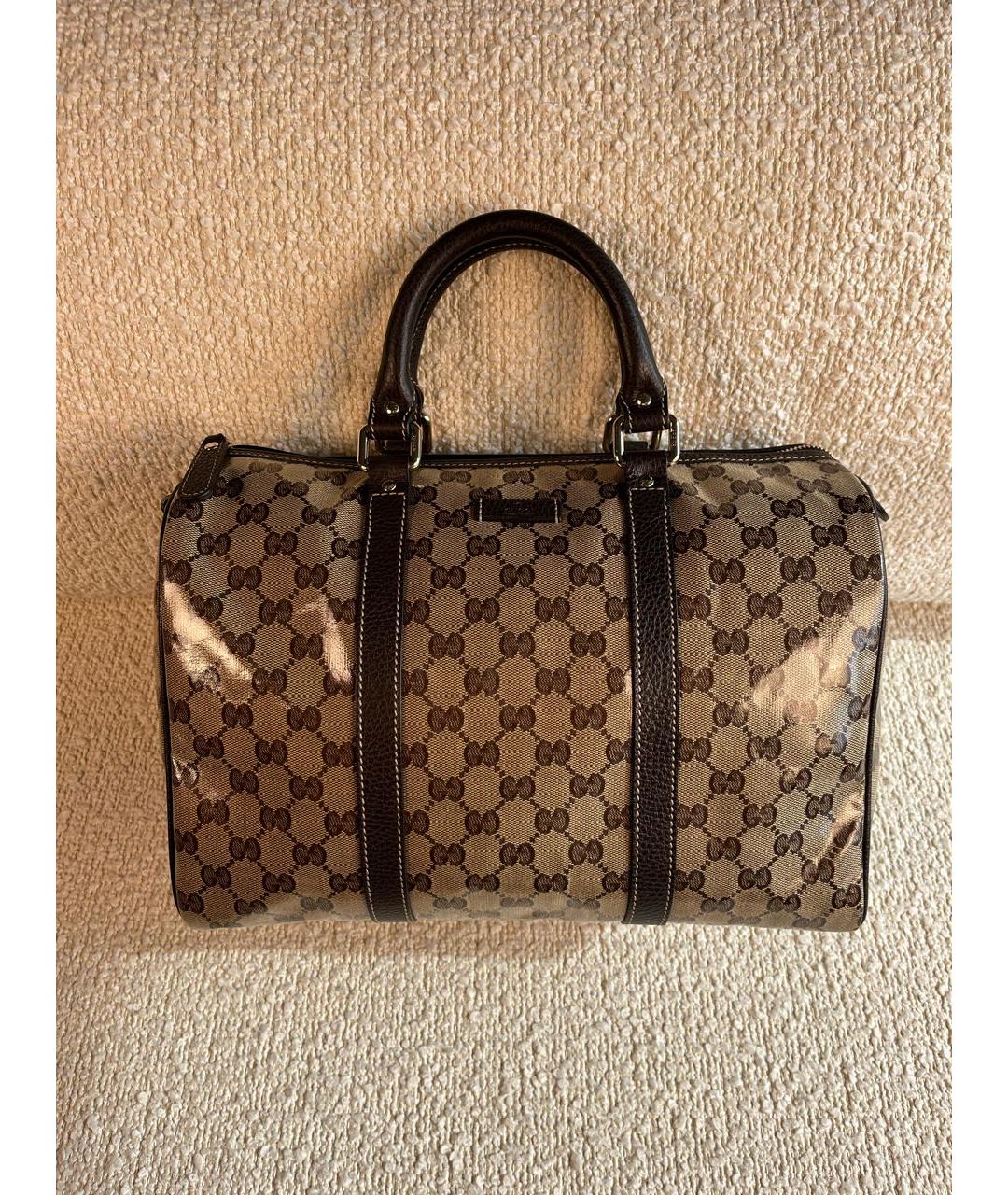 GUCCI Коричневая сумка тоут, фото 9