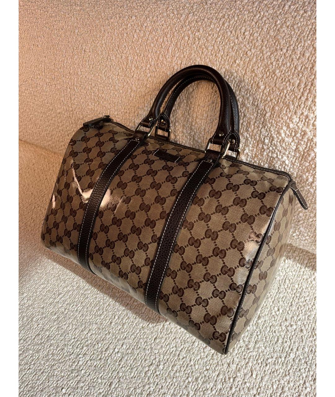 GUCCI Коричневая сумка тоут, фото 5