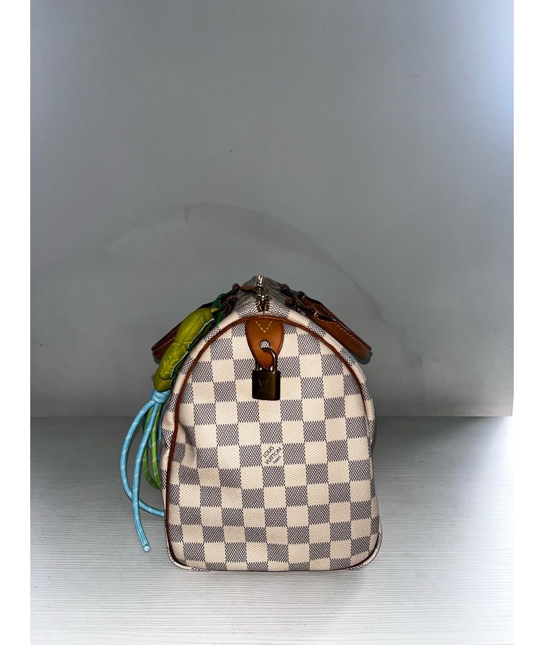 LOUIS VUITTON Белая сумка тоут, фото 6