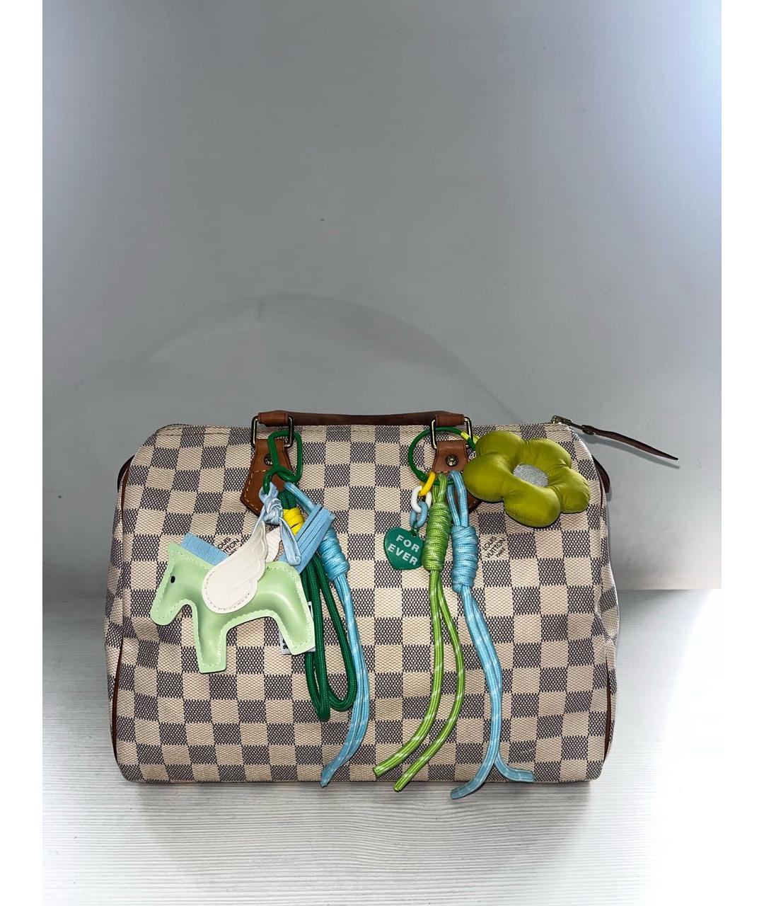 LOUIS VUITTON Белая сумка тоут, фото 9