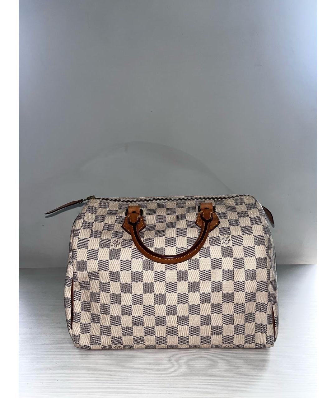 LOUIS VUITTON Белая сумка тоут, фото 10