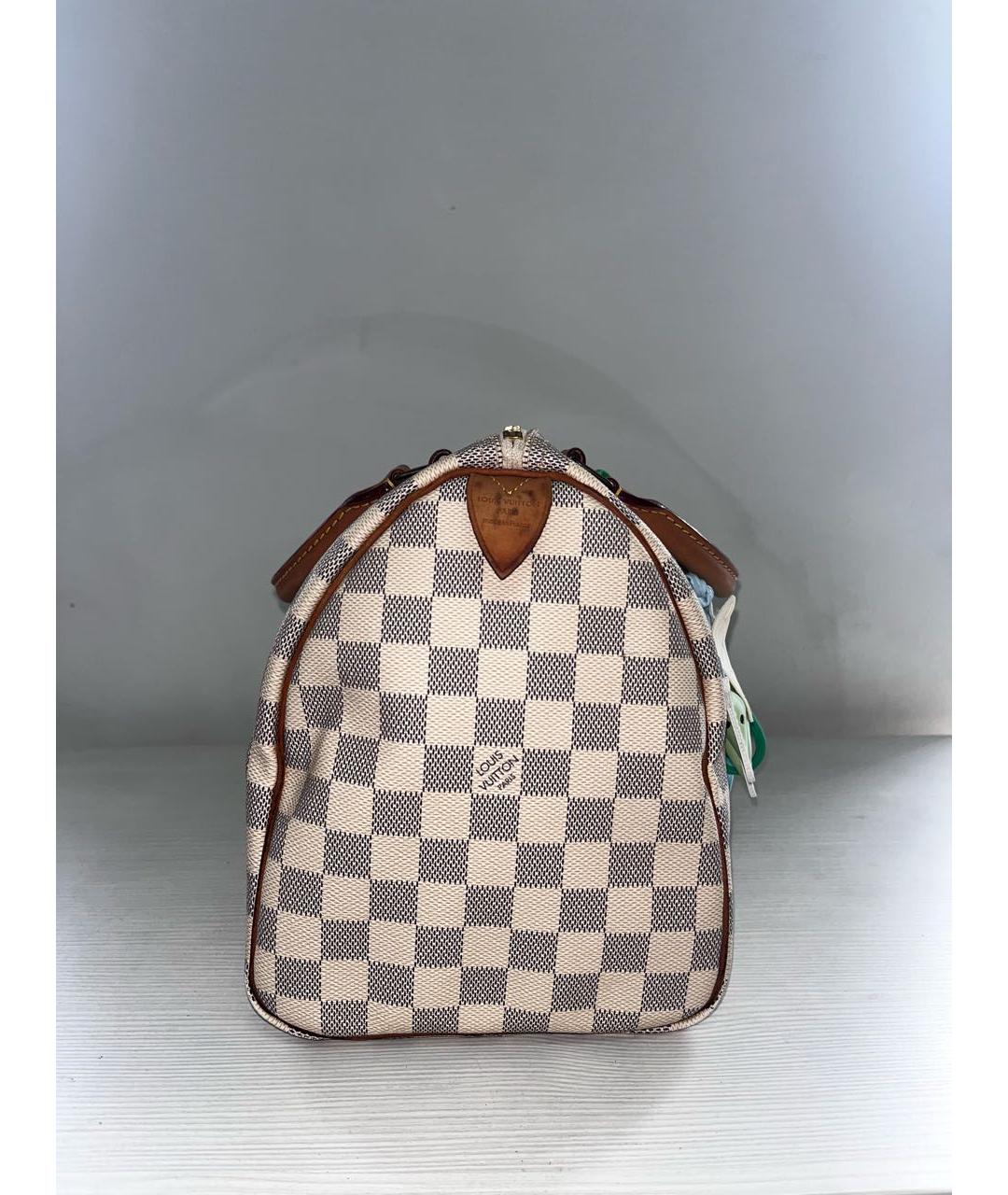 LOUIS VUITTON Белая сумка тоут, фото 5