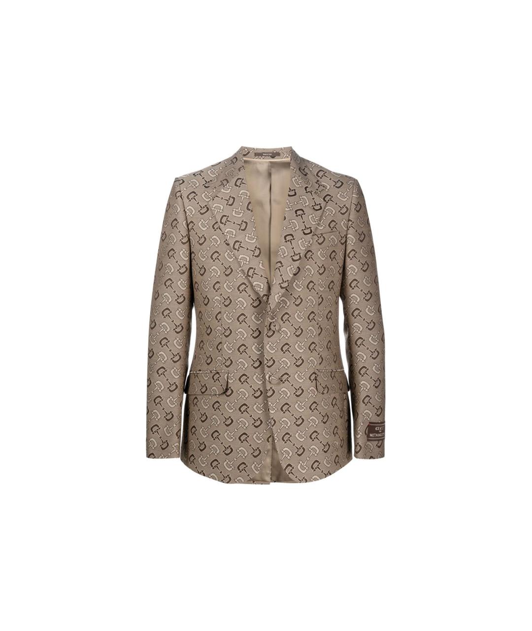 GUCCI Коричневый пиджак, фото 6
