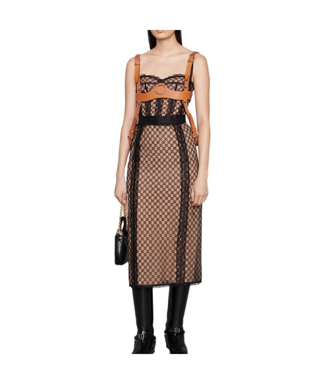GUCCI Черная майка, фото 2