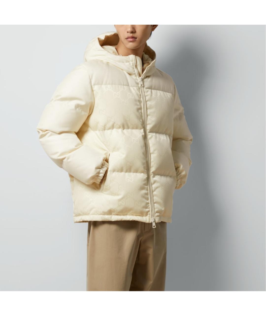 GUCCI Белый пуховик, фото 2