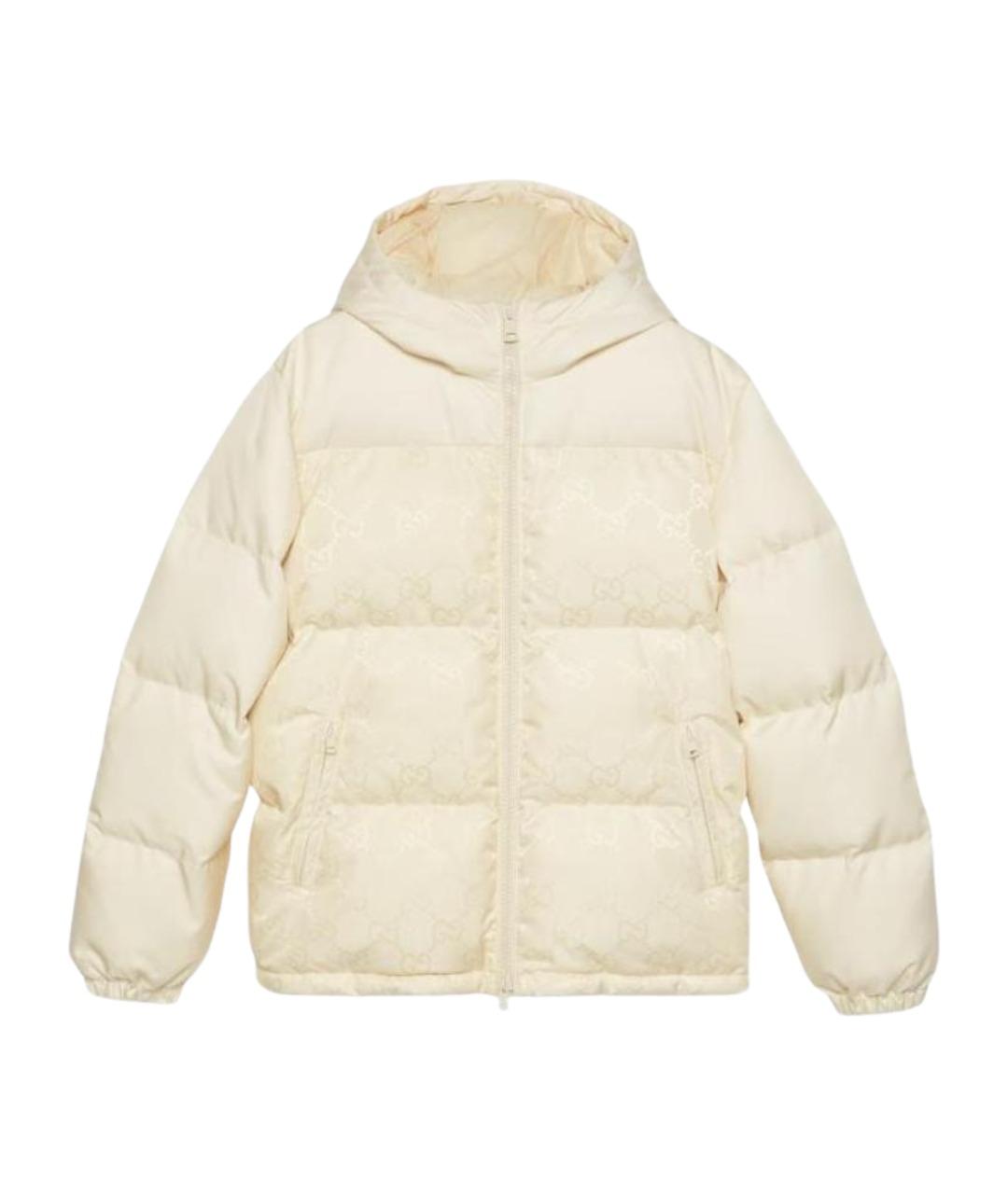 GUCCI Белый пуховик, фото 1