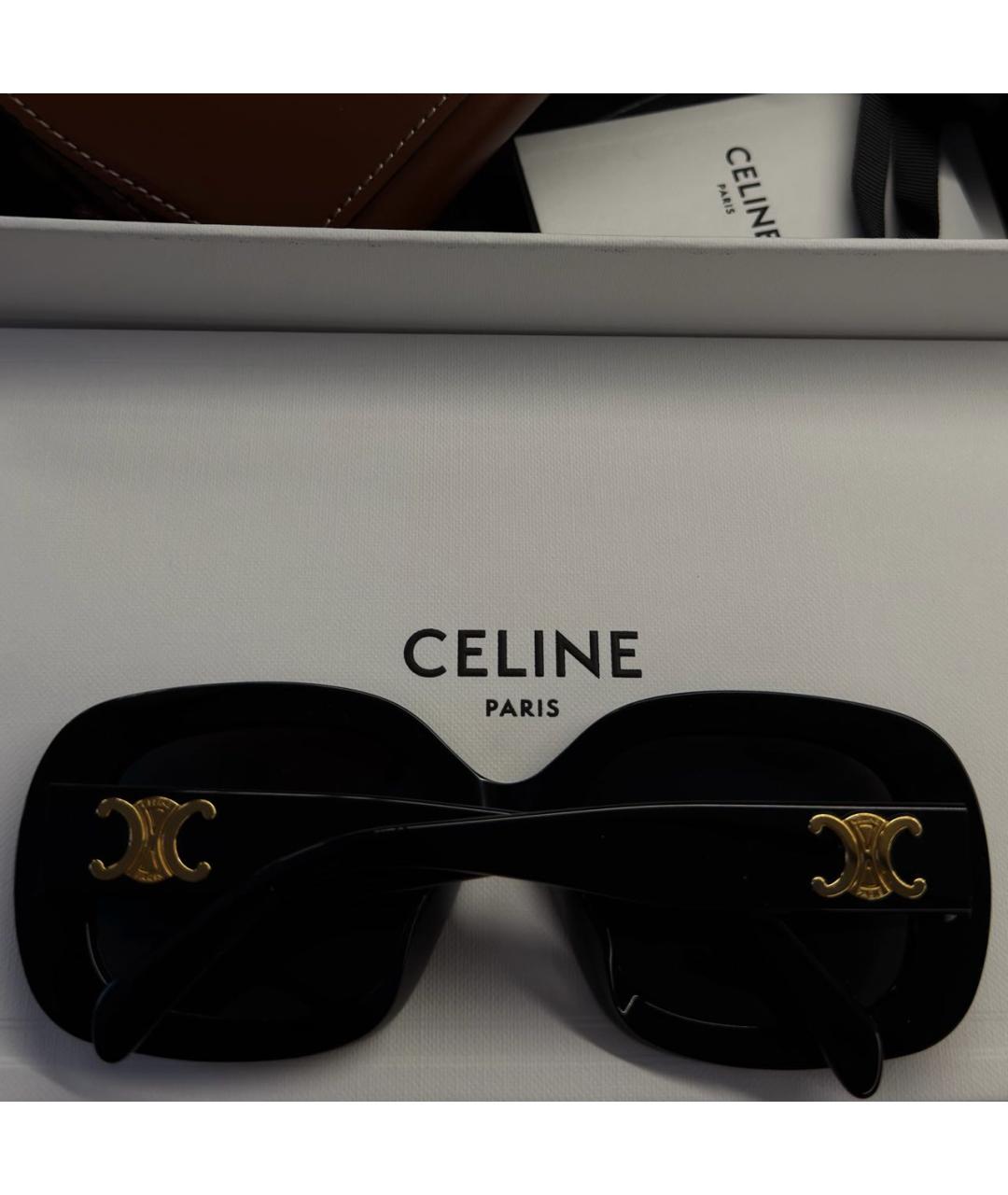 CELINE Черные солнцезащитные очки, фото 6