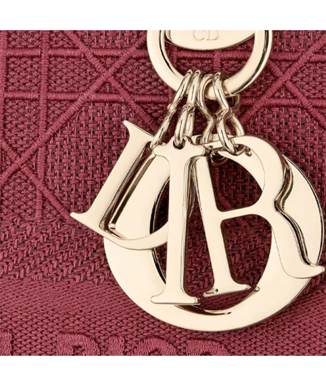 CHRISTIAN DIOR Розовая сумка через плечо, фото 4