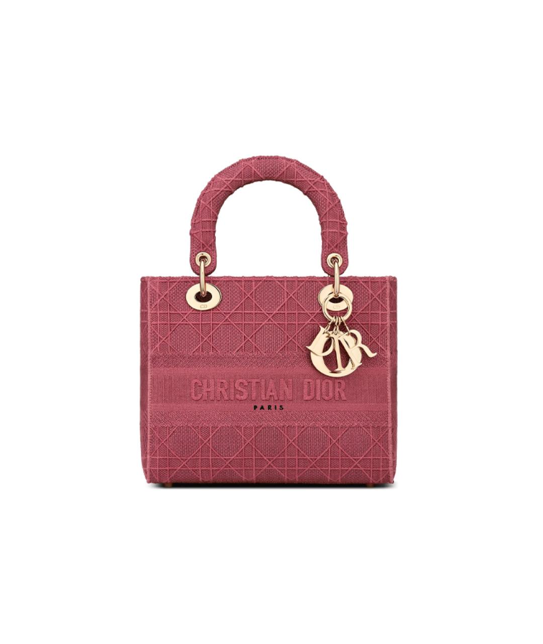 CHRISTIAN DIOR Розовая сумка через плечо, фото 6