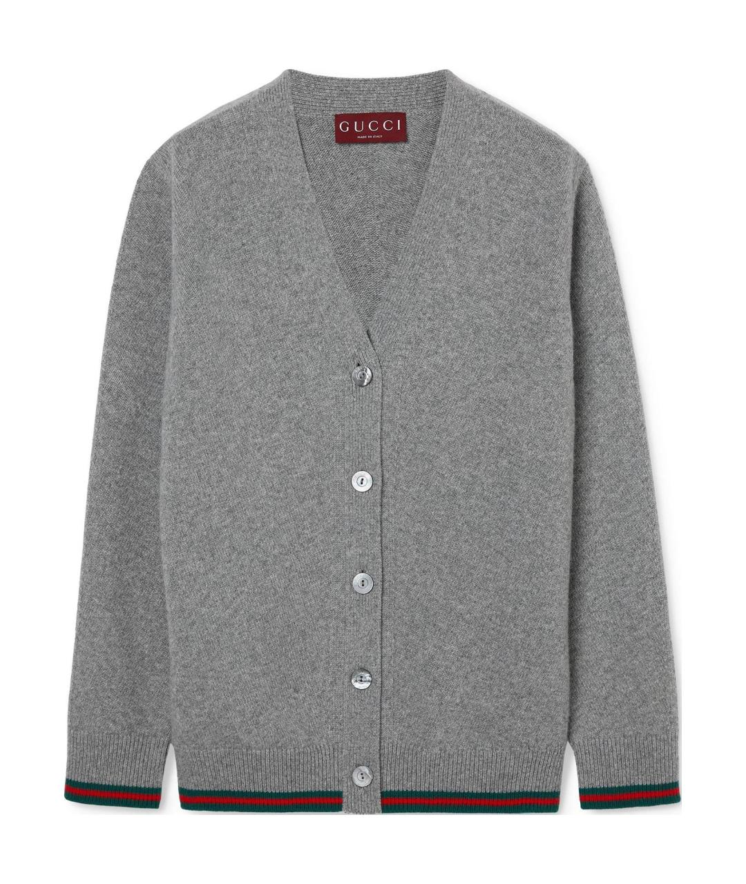 GUCCI Серый кардиган, фото 1
