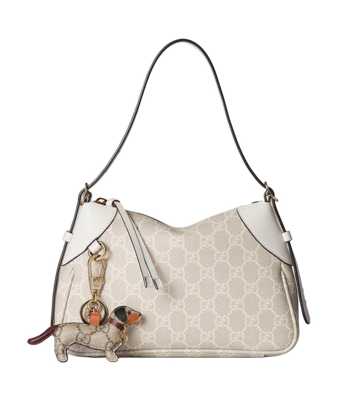 GUCCI Белая сумка с короткими ручками, фото 4