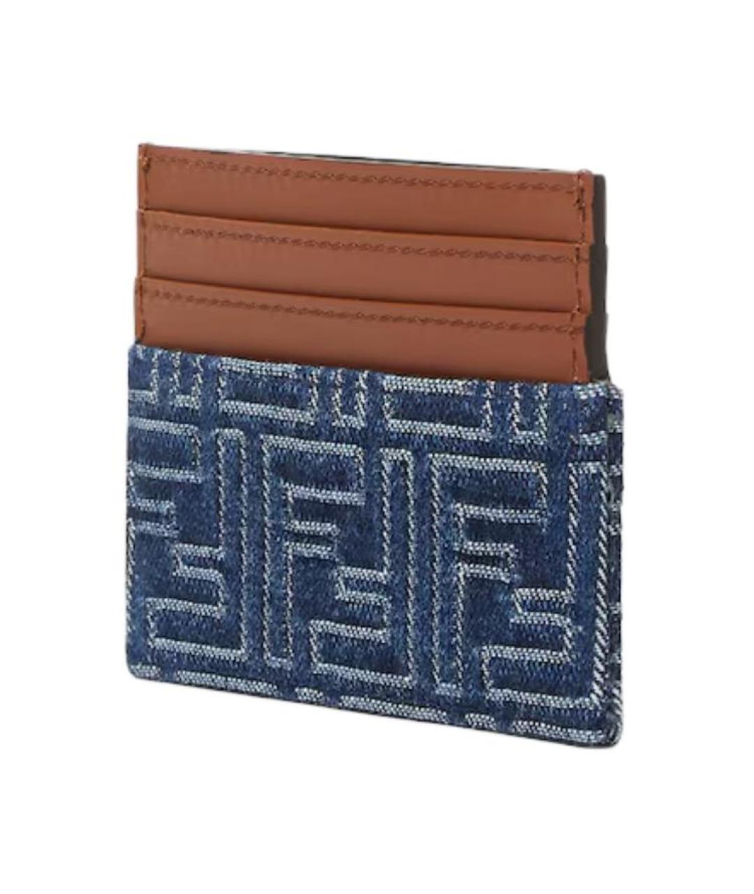 FENDI Синий кардхолдер, фото 2