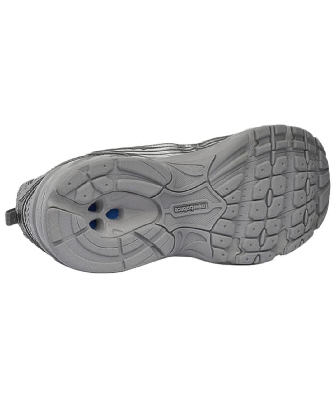NEW BALANCE Серебряные текстильные кроссовки, фото 5
